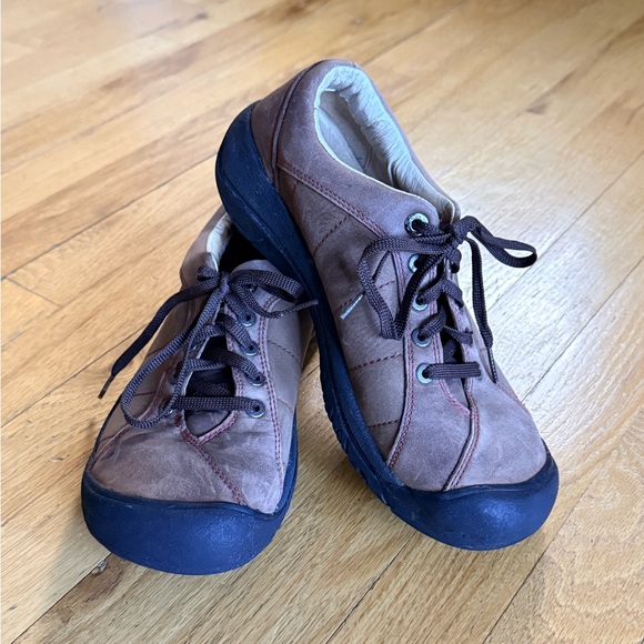 Keen Shoes - Keen Brown Leather Lace-Up Shoes